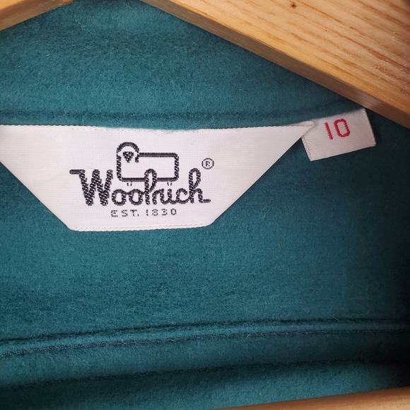 Vntg Woolrich Women's Button Down Chamois Shirt/Shacket. MED. #0193 - Picture 3 of 10